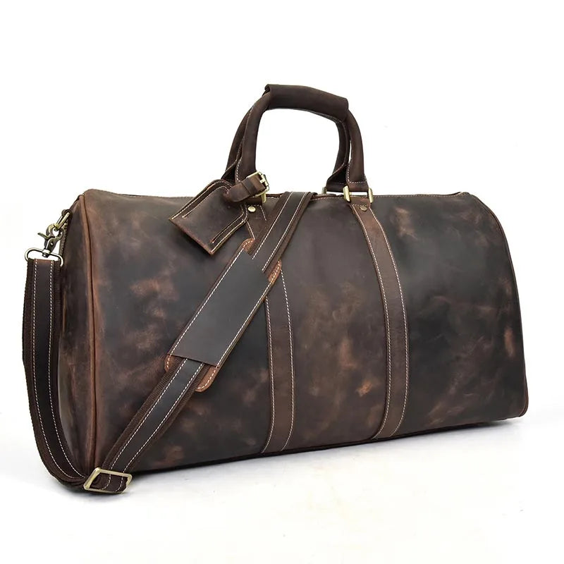 Vintage Men Genuine Leather Bag