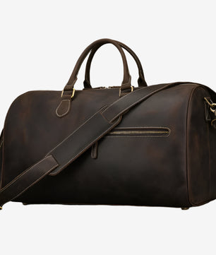 Vintage Leather Travel Bag