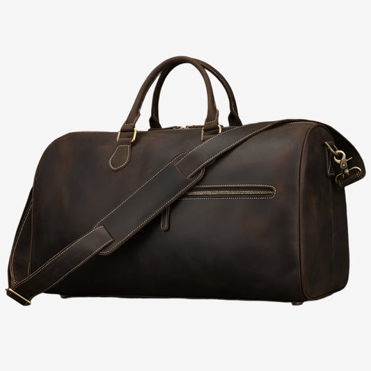Vintage Leather Travel Bag