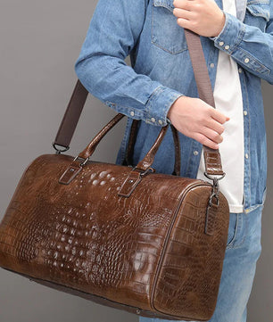 Real Leather Weekend Bag