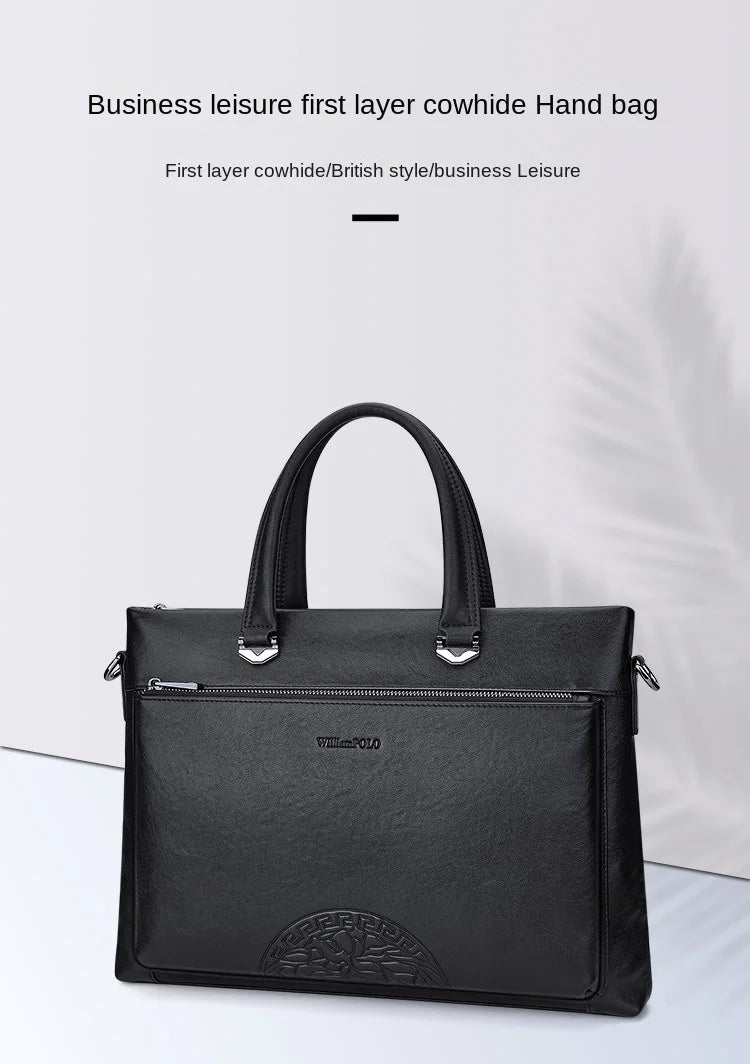 New Men's Simple Briefcase