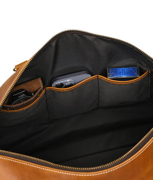 Vintage Leather Travel Bag