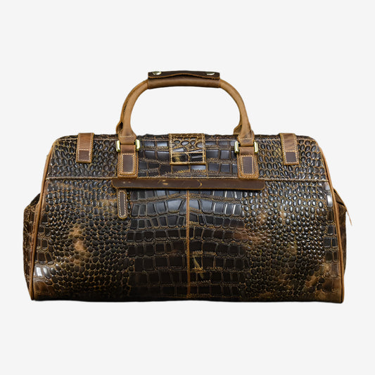 Vintage Cow Leather Travel bag