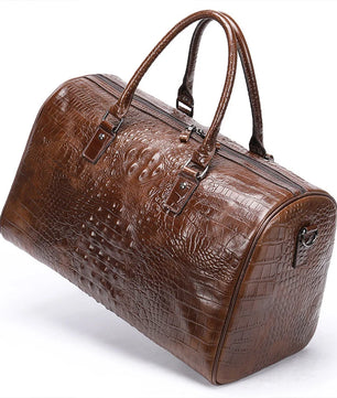 Real Leather Weekend Bag