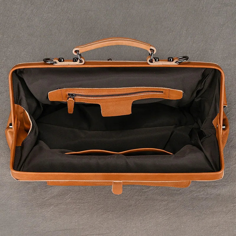 Luxury Style Leather Luggage Bag