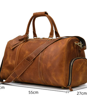 Vintage Men Genuine Leather Bag