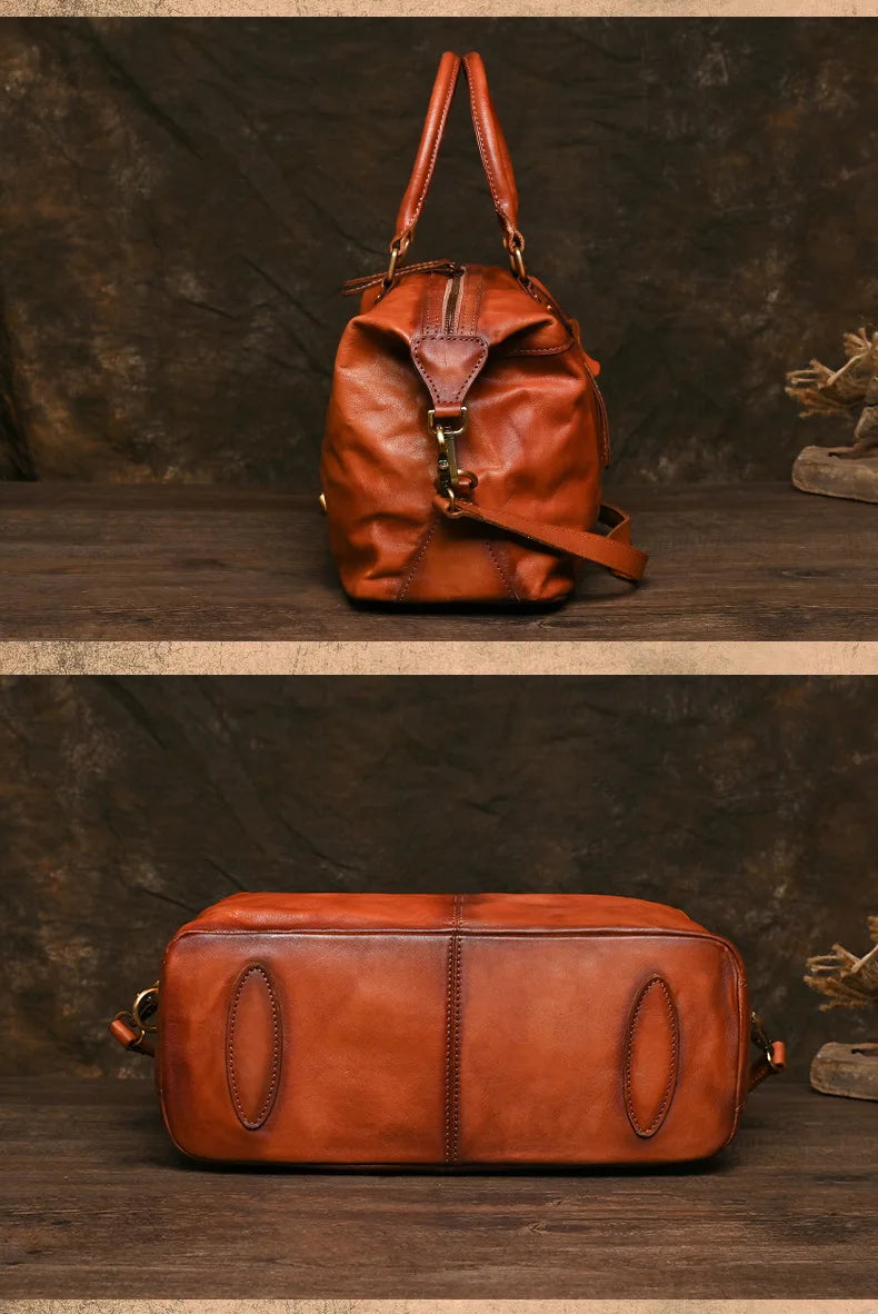 Soft Cowskin Travel Bag