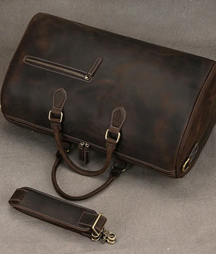 Vintage Leather Travel Bag