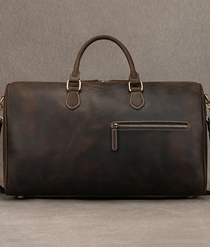 Vintage Leather Travel Bag