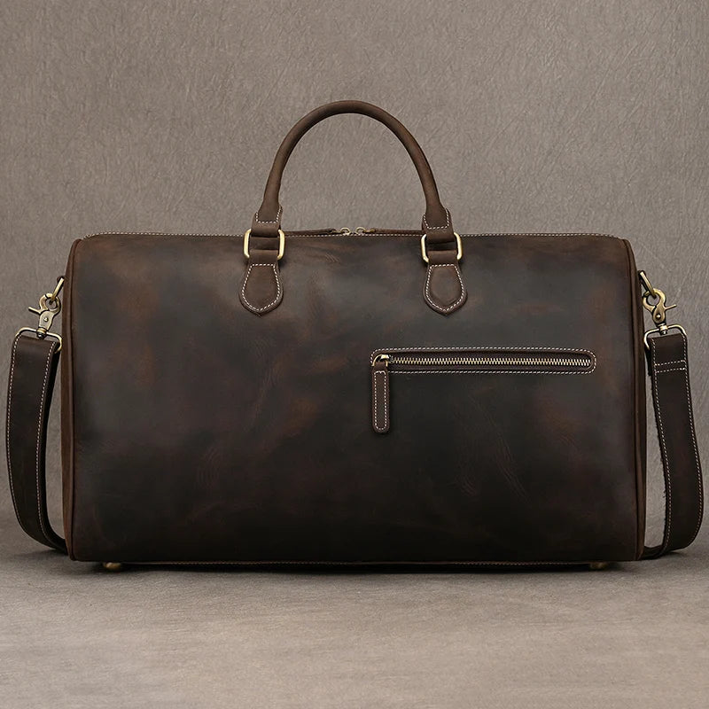 Vintage Leather Travel Bag