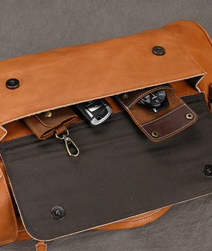 Luxury Style Leather Luggage Bag