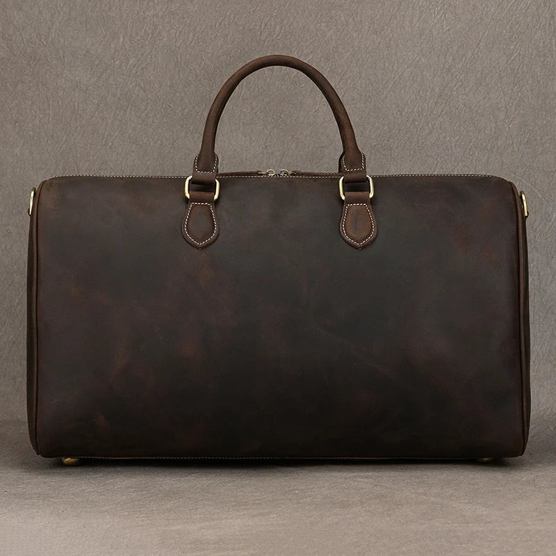 Vintage Leather Travel Bag