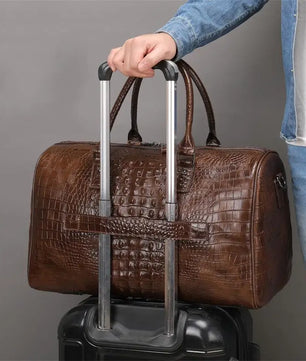 Real Leather Weekend Bag