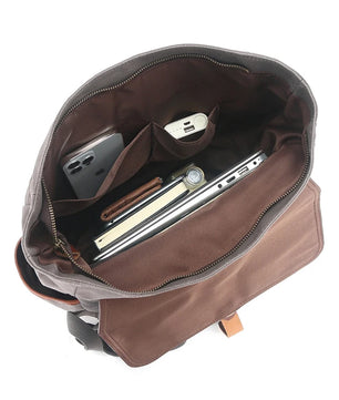 Waxed Canvas Rucksack