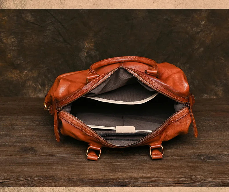 Soft Cowskin Travel Bag