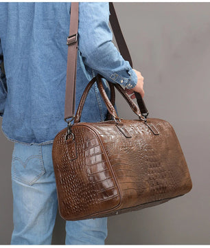 Real Leather Weekend Bag
