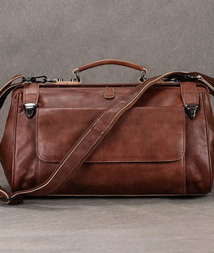 Luxury Style Leather Luggage Bag