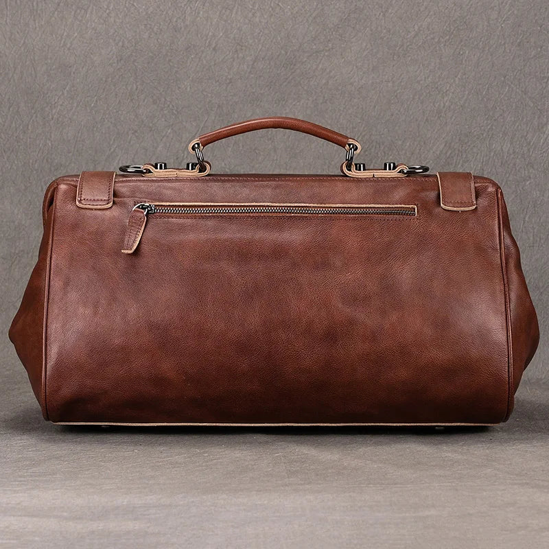 Luxury Style Leather Luggage Bag