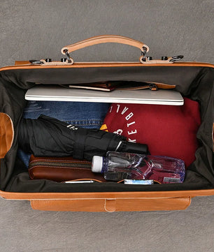 Luxury Style Leather Luggage Bag