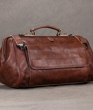 Luxury Style Leather Luggage Bag