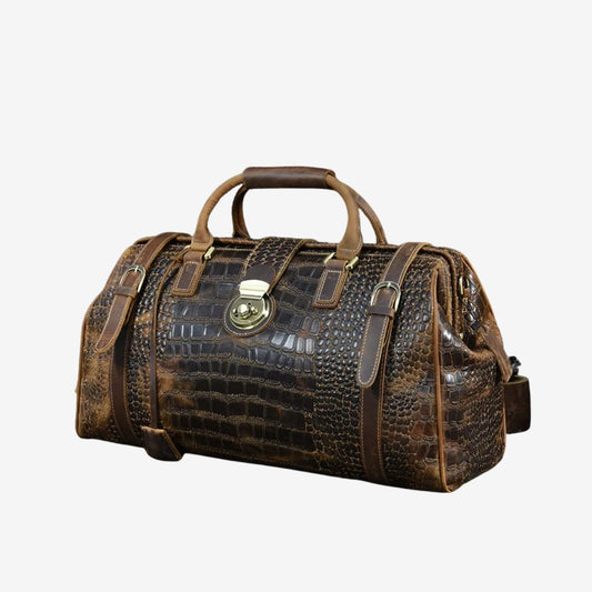 Vintage Cow Leather Travel bag