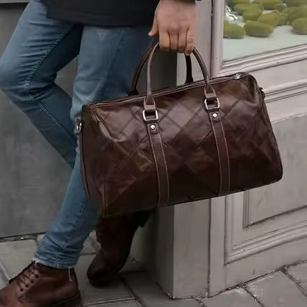 Vintage Cow Leather Travel bag