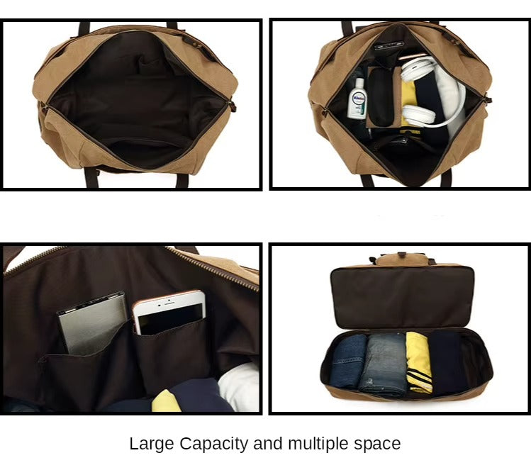 Soft Cowskin Travel Bag