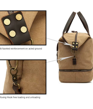 Soft Cowskin Travel Bag