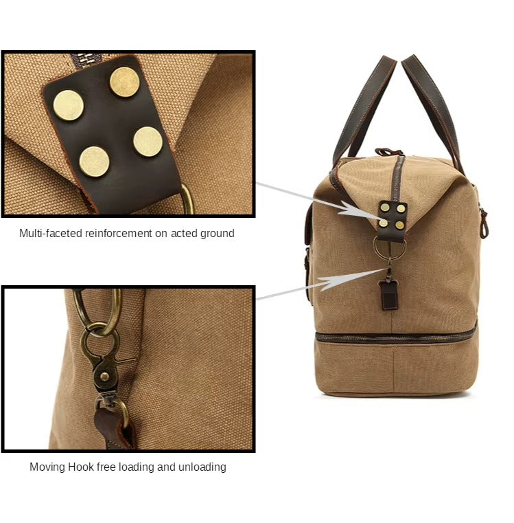 Soft Cowskin Travel Bag