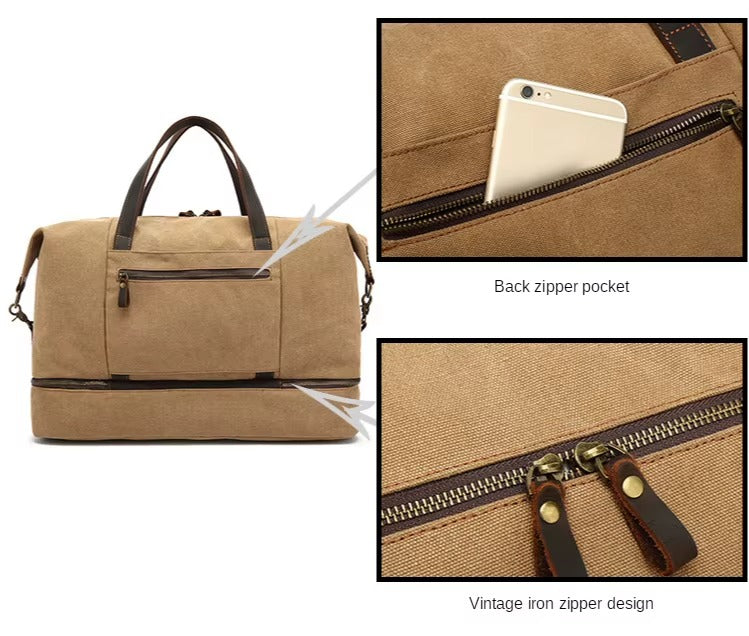 Soft Cowskin Travel Bag